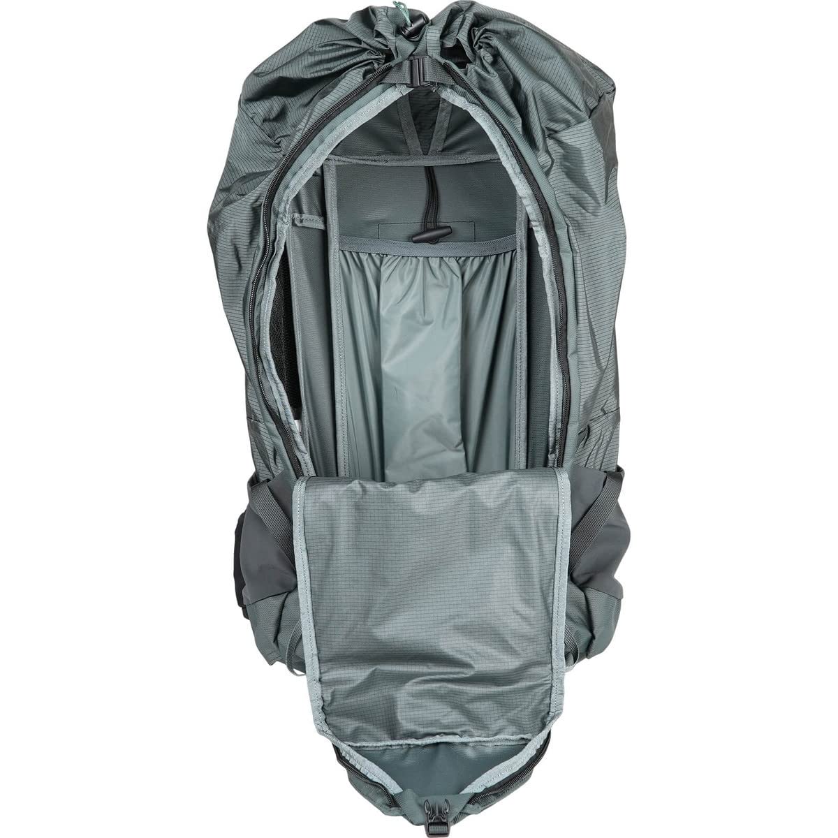 Mystery Ranch Bridger 45L Hiking Backpack - Mineral Gray Medium Size | Durable Weekender Travel & Outdoor Adventure Backpack for Camping, Trekking & Daily Commute