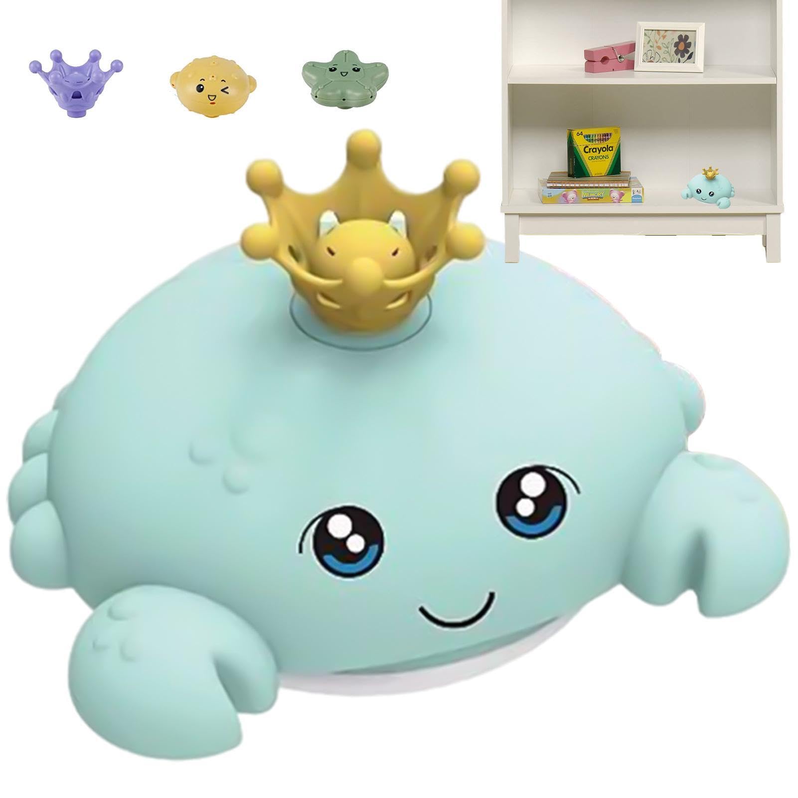**LED Bath Toys for Toddlers - Light Up Sensory Squirt Toys for Babies & Kids, Fun Pool & Bathtub Toys for Boys & Girls - Perfect for Birthday, Christmas, Easter Gifts (Desk & Shelf Decor)**