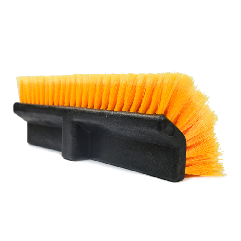15mm Wide Angle Feathered Flow-Through Brush Head for Professional Makeup & Detailing - Perfect for Blending, Contouring & Smooth Application