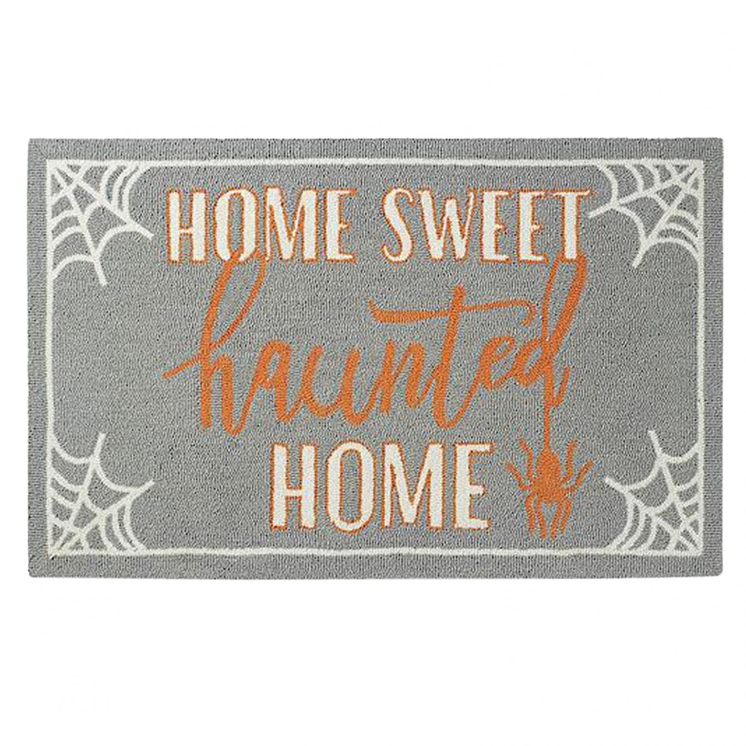 Halloween Doormat 40x60cm - Durable Non-Slip Indoor/Outdoor Welcome Mat with Witch, Pumpkin & Ghost Design - Easy to Wash Halloween Decor for Front Door, Porch & Entryway - Perfect for Trick-or-Treaters & Spooky Home Decor