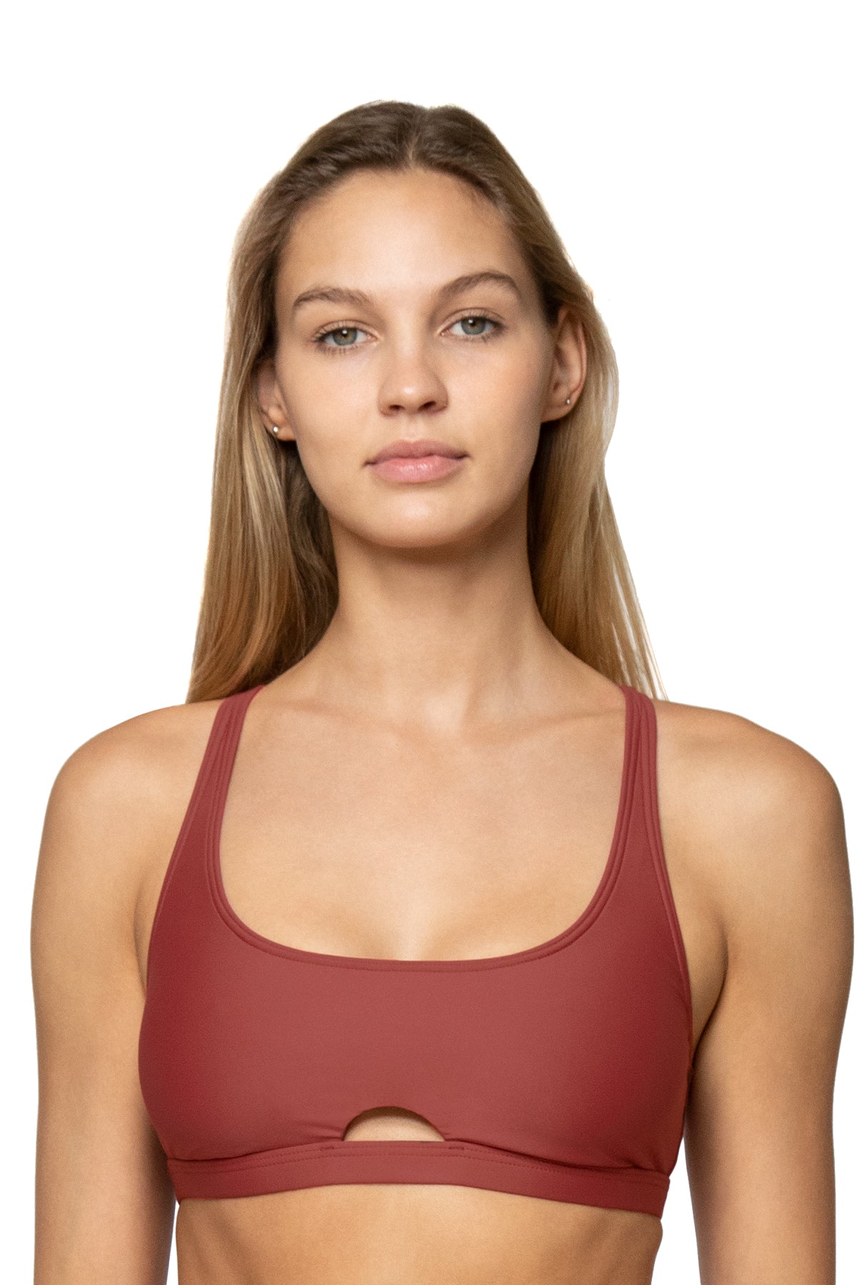 Brandi Bralette Lace Underwire Bra - Tuscan Red Lingerie for Women | Comfortable & Sexy Everyday Wear, Date Night, Sleepwear