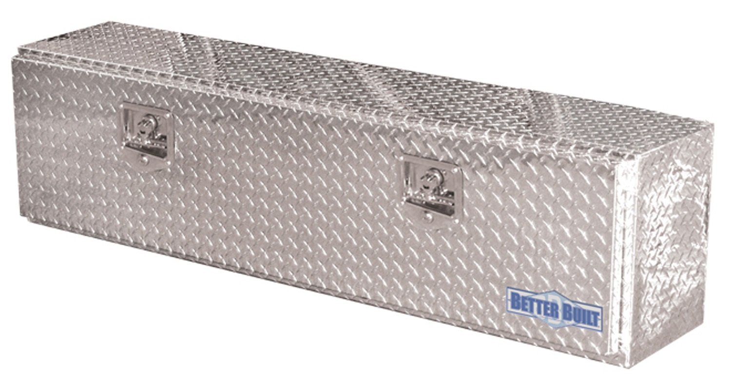 Better Built 65010160 Heavy Duty Truck Tool Box - Durable Aluminum Storage for Pickup Trucks - Perfect for Construction, Farming & Outdoor Work Gear Organization