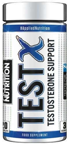 Applied Nutrition Test X - 120 Capsules | Natural Testosterone Booster for Men | Supports Muscle Growth & Energy | Gym & Fitness Supplement
