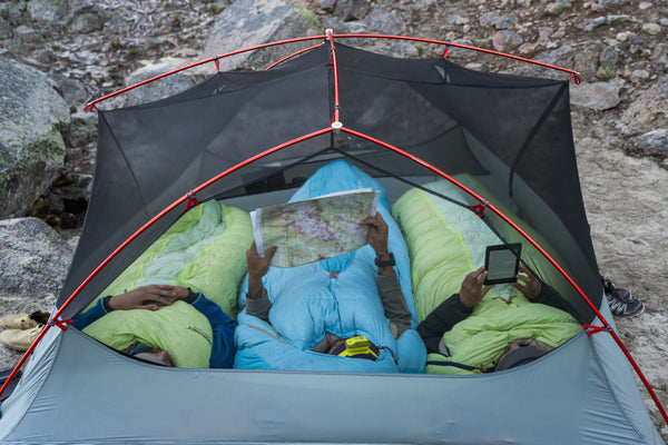 MSR Hubba Hubba LT 3P Tent - Lightweight 3-Person Backpacking Tent for Camping & Hiking | Waterproof & Windproof Design for Outdoor Adventures