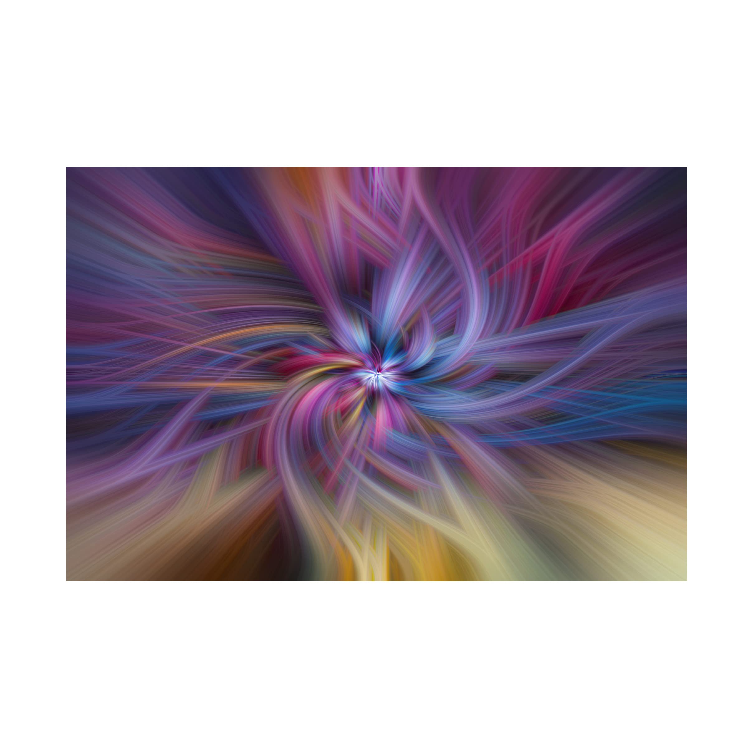 Lori Hutchison 'Candy Twirl' Canvas Wall Art Print - Modern Abstract Painting for Living Room, Bedroom & Office Decor