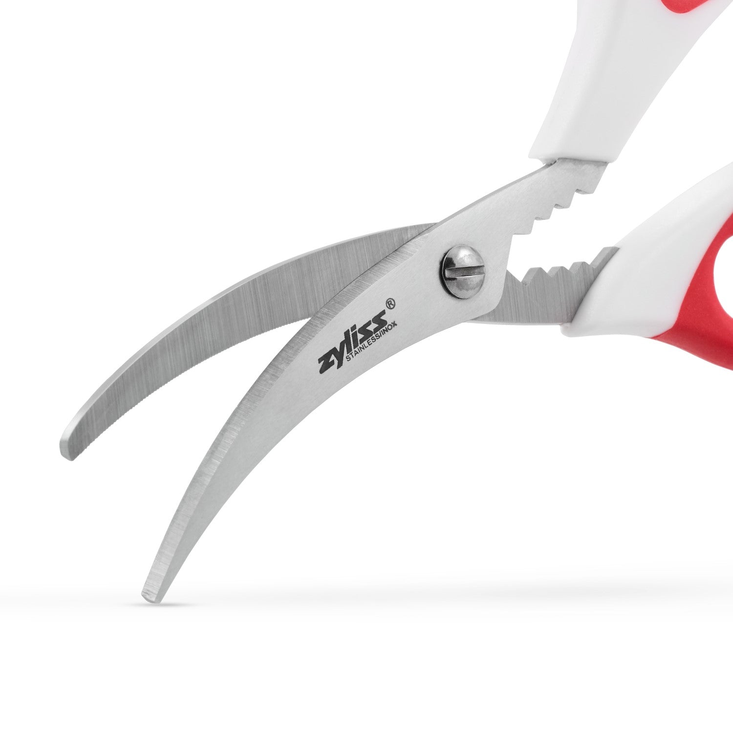 Zyliss Premium Seafood Scissors - Heavy Duty Kitchen Shears for Crab, Lobster & Shellfish - Ergonomic Non-Slip Grip - Dishwasher Safe - Perfect for Seafood Lovers & Home Chefs