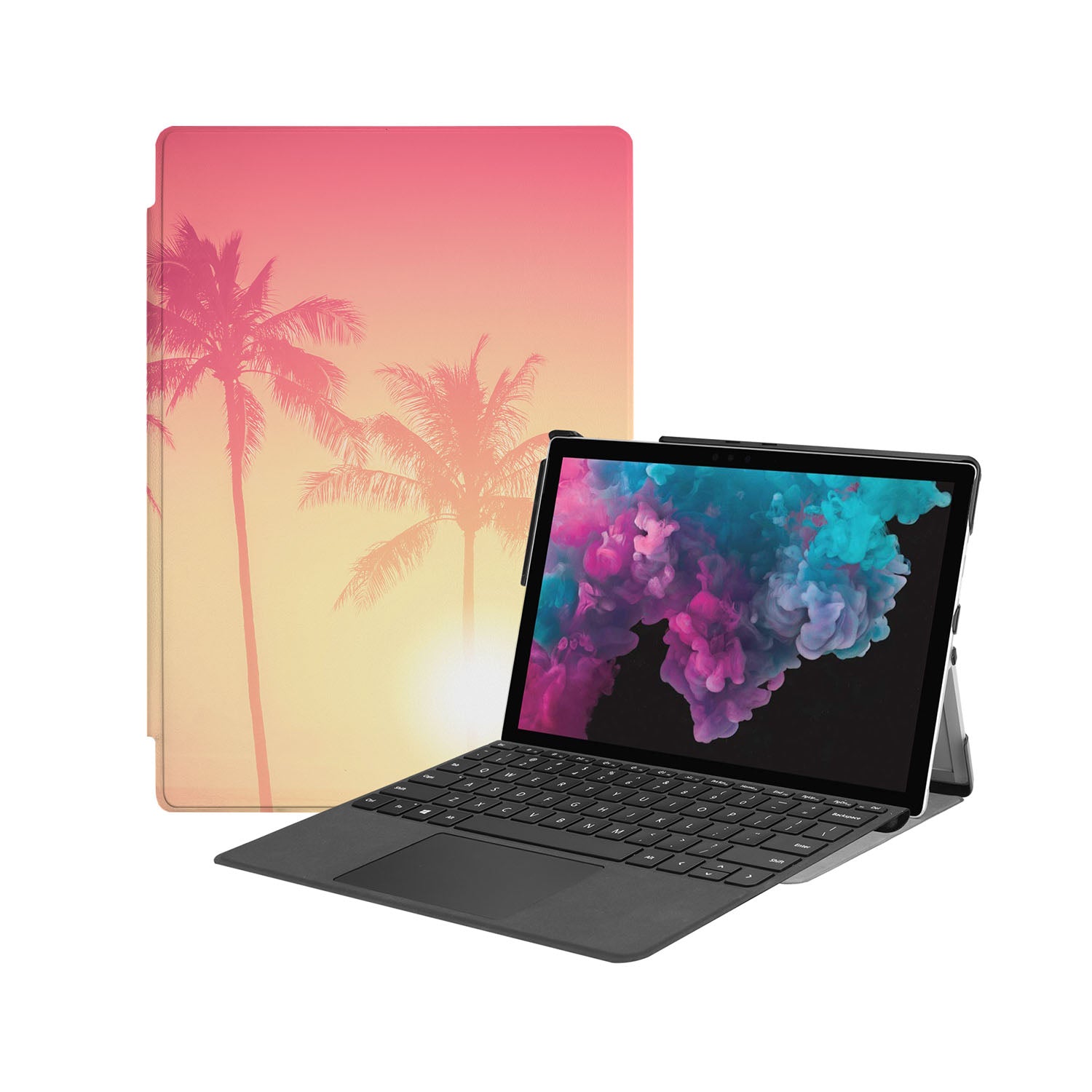 Microsoft Surface Pro Case - Durable Protective Cover for Surface Pro 7/6/5/4/3 - Slim Lightweight Design for Work, School & Travel