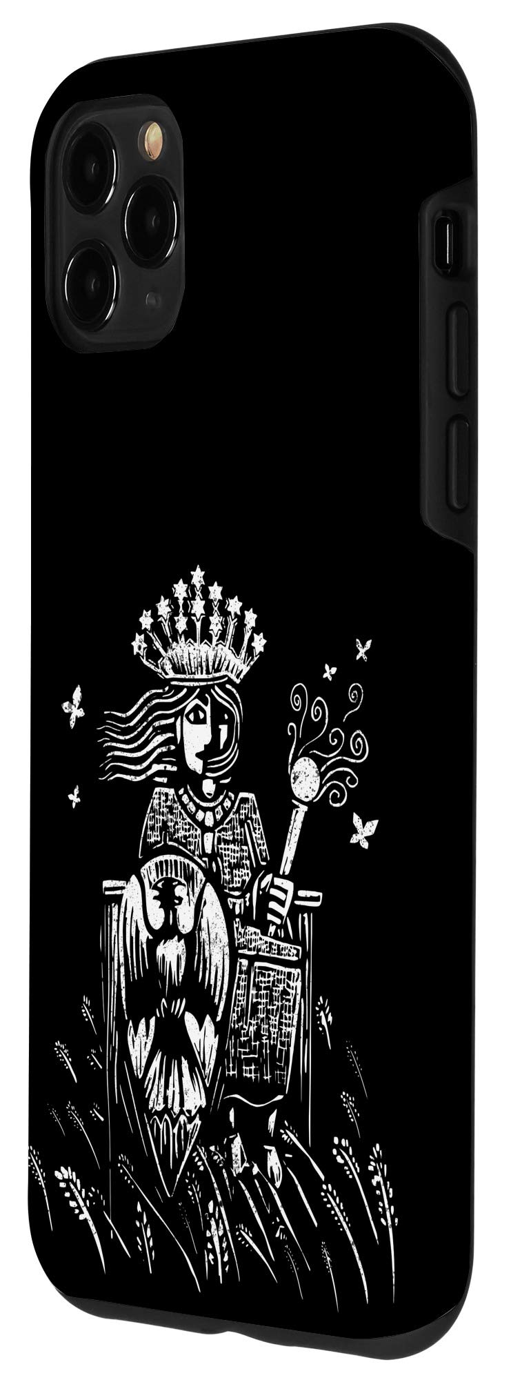 iPhone 11 Pro Max Empress Tarot Card III Phone Case - Gothic Blackcraft Clothing Gift for Women | Perfect for Halloween, Witchy Aesthetic & Alternative Fashion Lovers