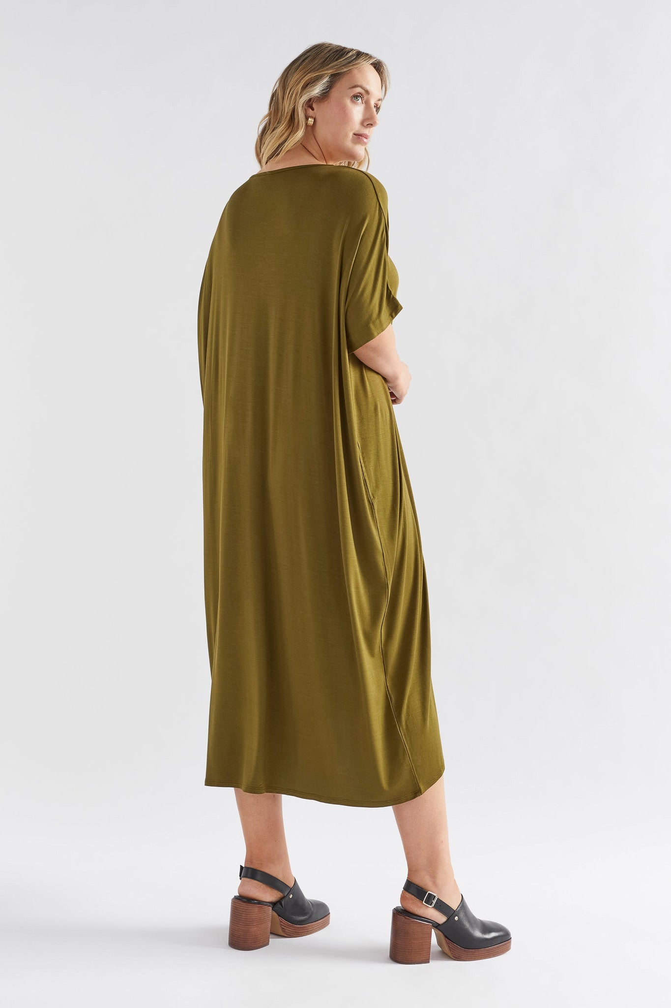 ELK Telse Jersey Dress for Women - Soft Stretchy Comfortable Casual Summer Dress - Perfect for Beach, Vacation, and Everyday Wear