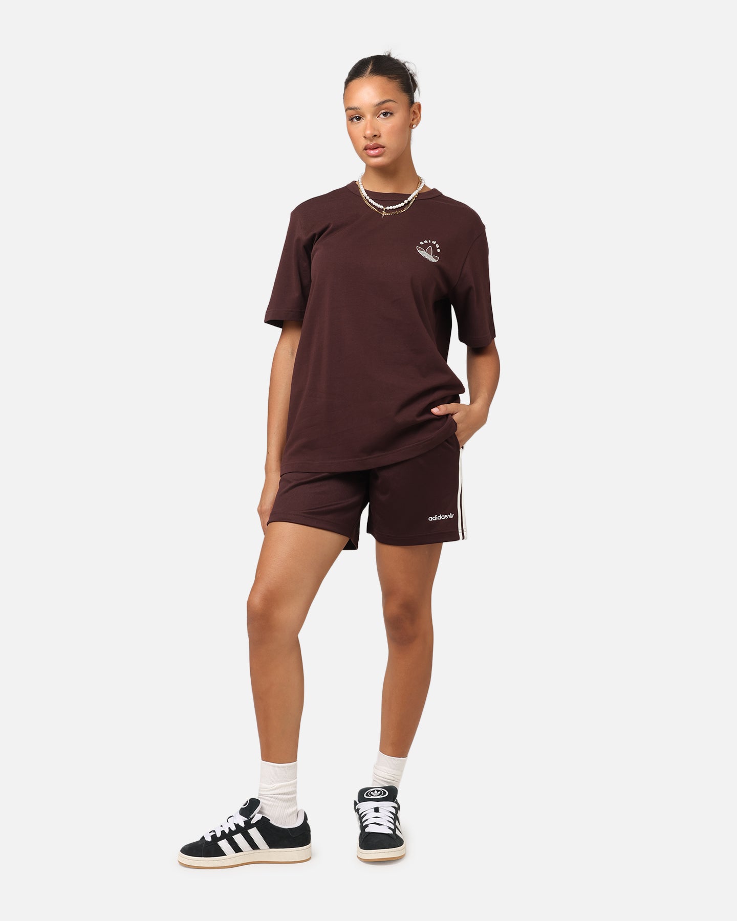 Adidas Men's Football Shorts - Brown Athletic Training Shorts for Soccer & Running - Comfortable & Breathable for Sports & Workouts