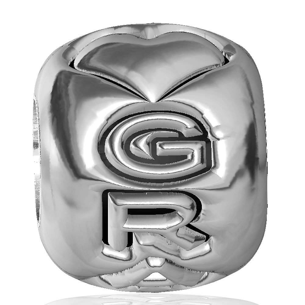 Beautiful Sterling Silver Heart Charm Bead for Bracelet - Perfect Gift for Grandma, Mother's Day & Special Occasions | Handmade Jewelry for Women
