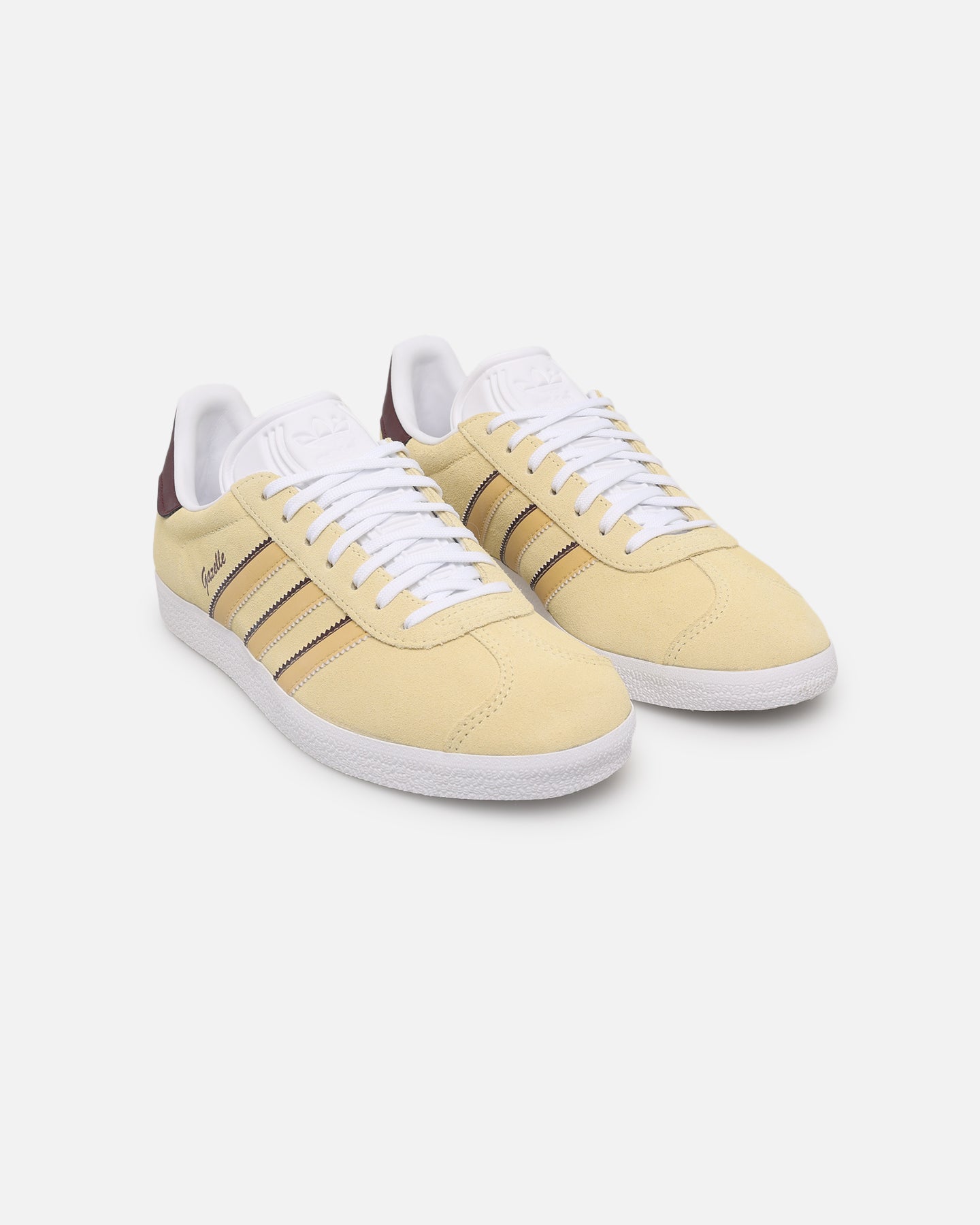 Adidas Women's Gazelle Sneakers - Classic Yellow Casual Shoes for Running, Walking & Everyday Wear | Comfortable Retro Style Athletic Footwear
