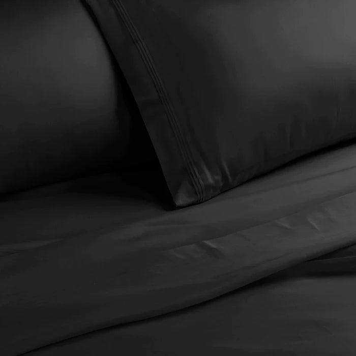Luxury 700 Thread Count Egyptian Cotton Sheet Set - Eco Friendly, Breathable & Hypoallergenic - Perfect for Bedroom, Hotel, or Guest Room Comfort