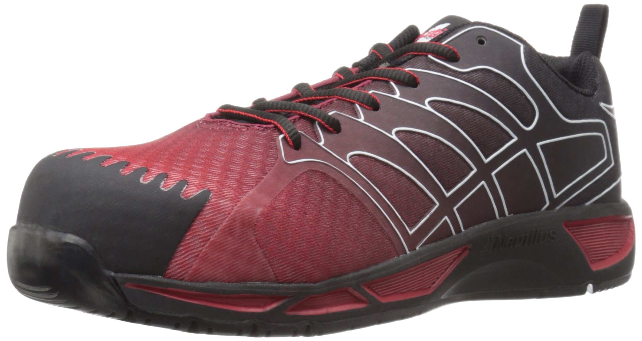 Nautilus 2422 Men's Safety Work Shoes - Steel Toe, Slip Resistant, Electrical Hazard Protection for Construction & Industrial Use - Ideal for Heavy Duty Work Sites & Warehouse Labor