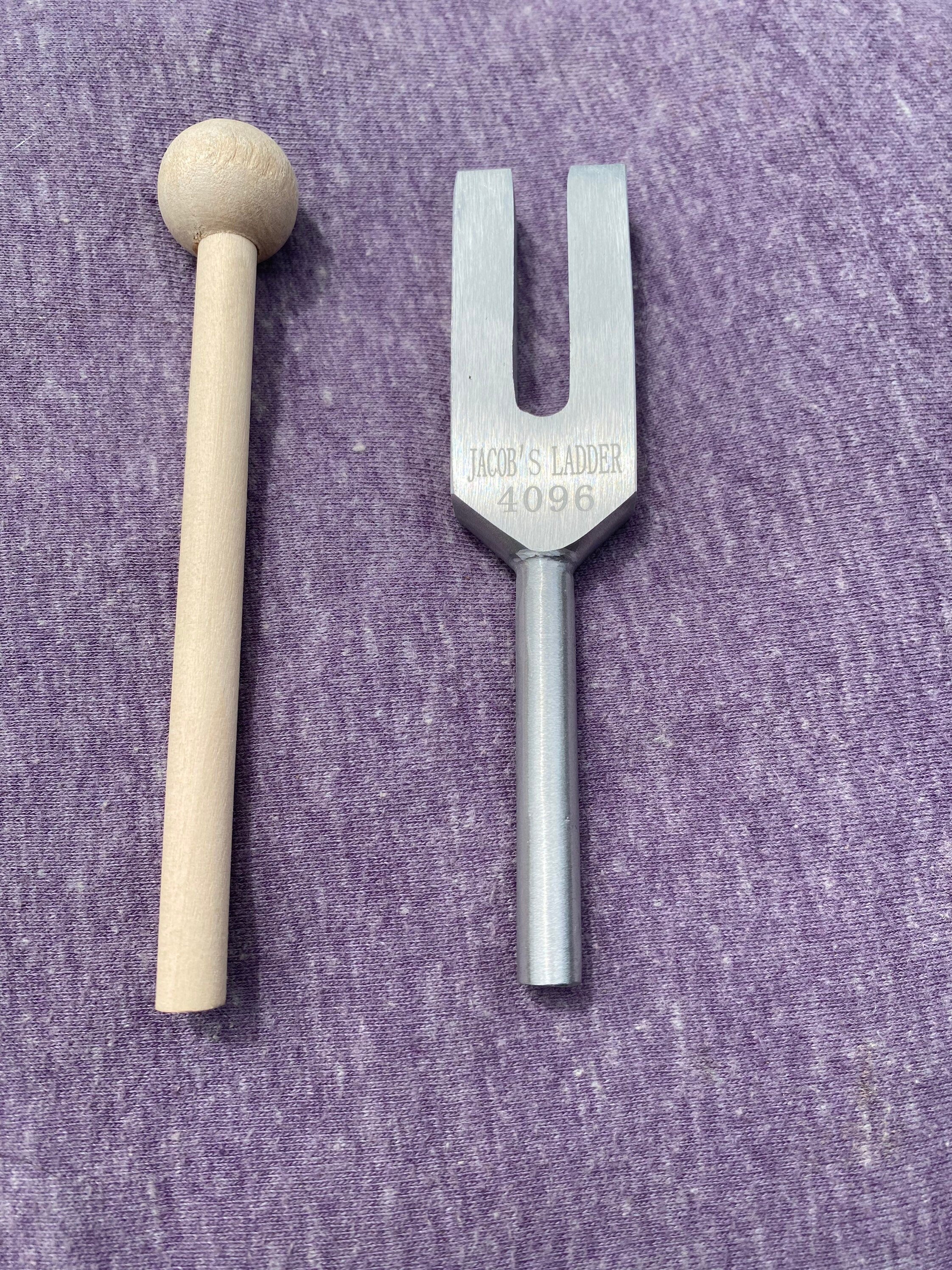 OM I AM Crystal Infusion Kit - 4096 Hz Resonator Crystal Tuner with Rose Quartz & Amethyst Wand Points | Glass & Bamboo Design | Perfect for Meditation, Energy Healing & Chakra Balancing