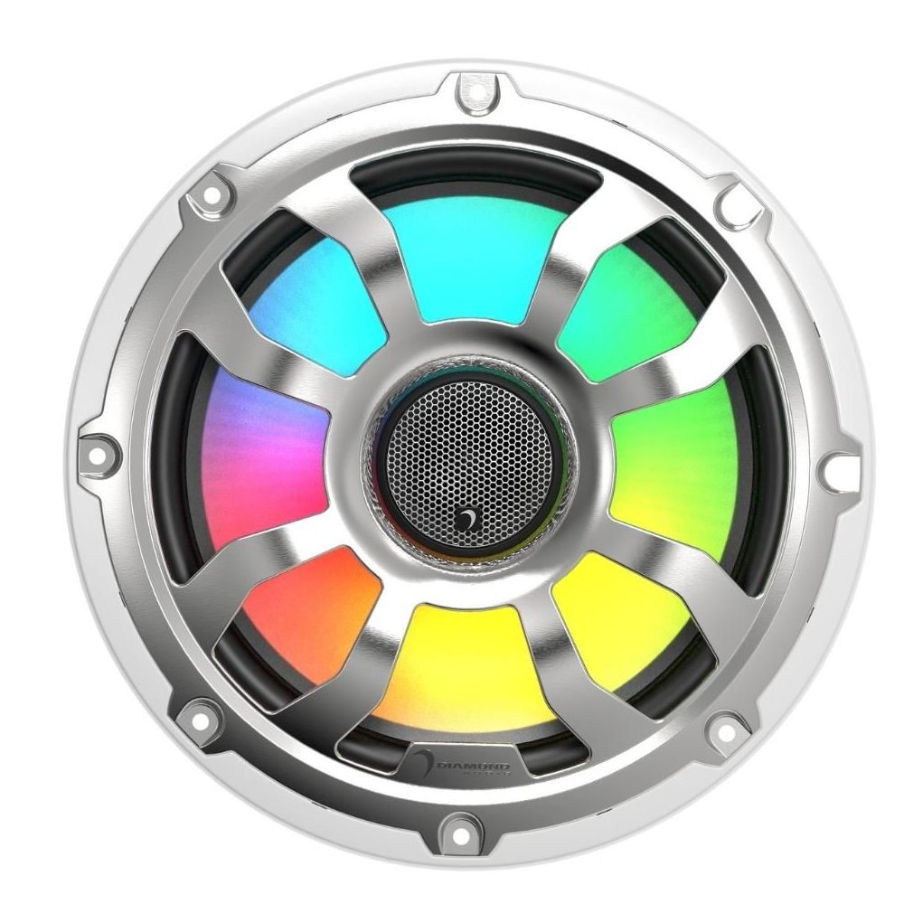 Diamond Audio HXM10F4 10-Inch 2-Way Coaxial Car Speaker - 400W Peak (200W RMS) 4 Ohm Flush Mount - Perfect for Car Audio Upgrades & Motorsport Enthusiasts