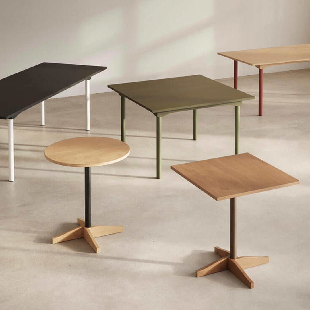 Bibolina Round Bistro Table - Perfect for Small Spaces, Patios, and Outdoor Dining