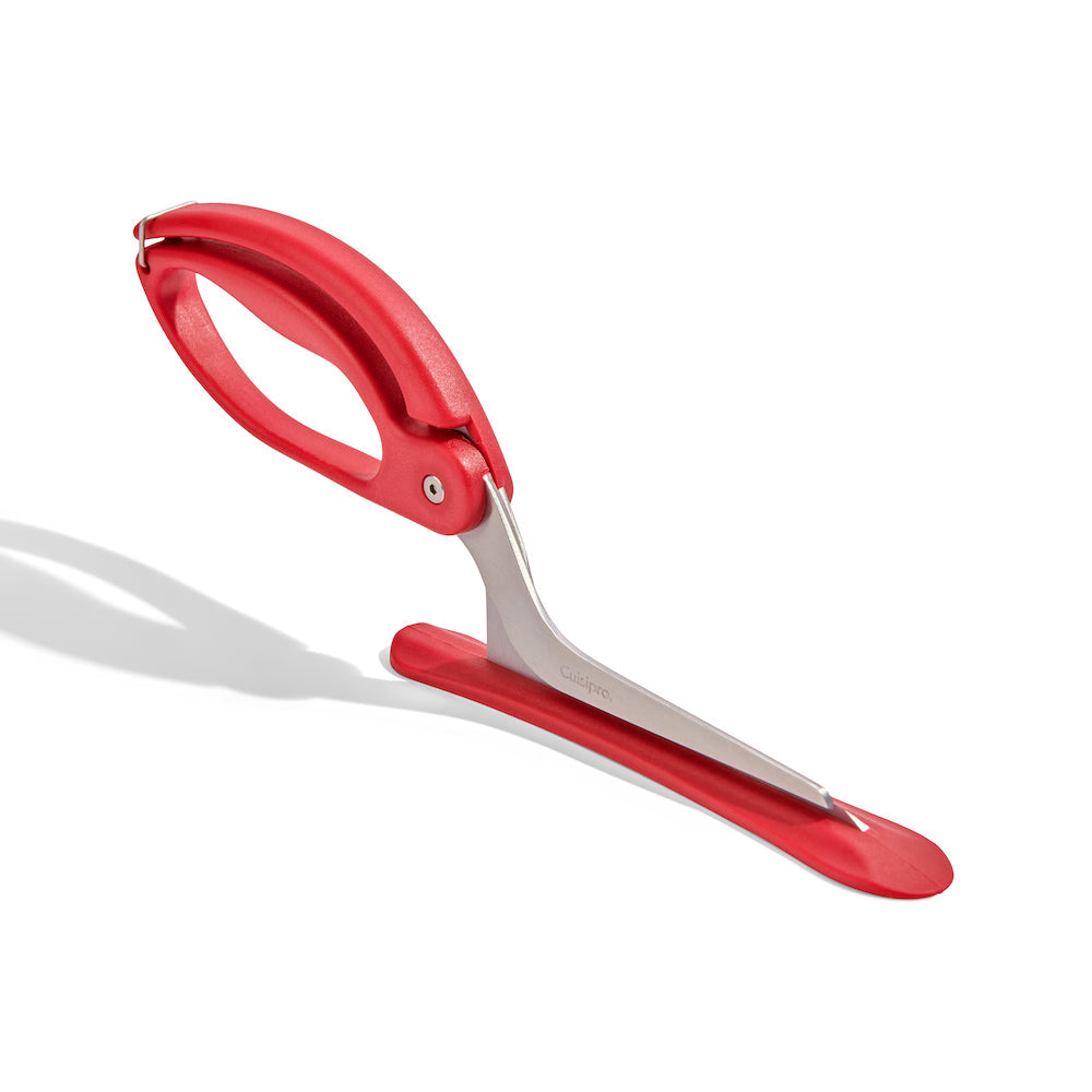 Cuisipro Stainless Steel Pizza Shears - Heavy Duty Kitchen Scissors for Cutting Pizza, Herbs, and More | Perfect for Home Cooking, Restaurants, and Food Prep