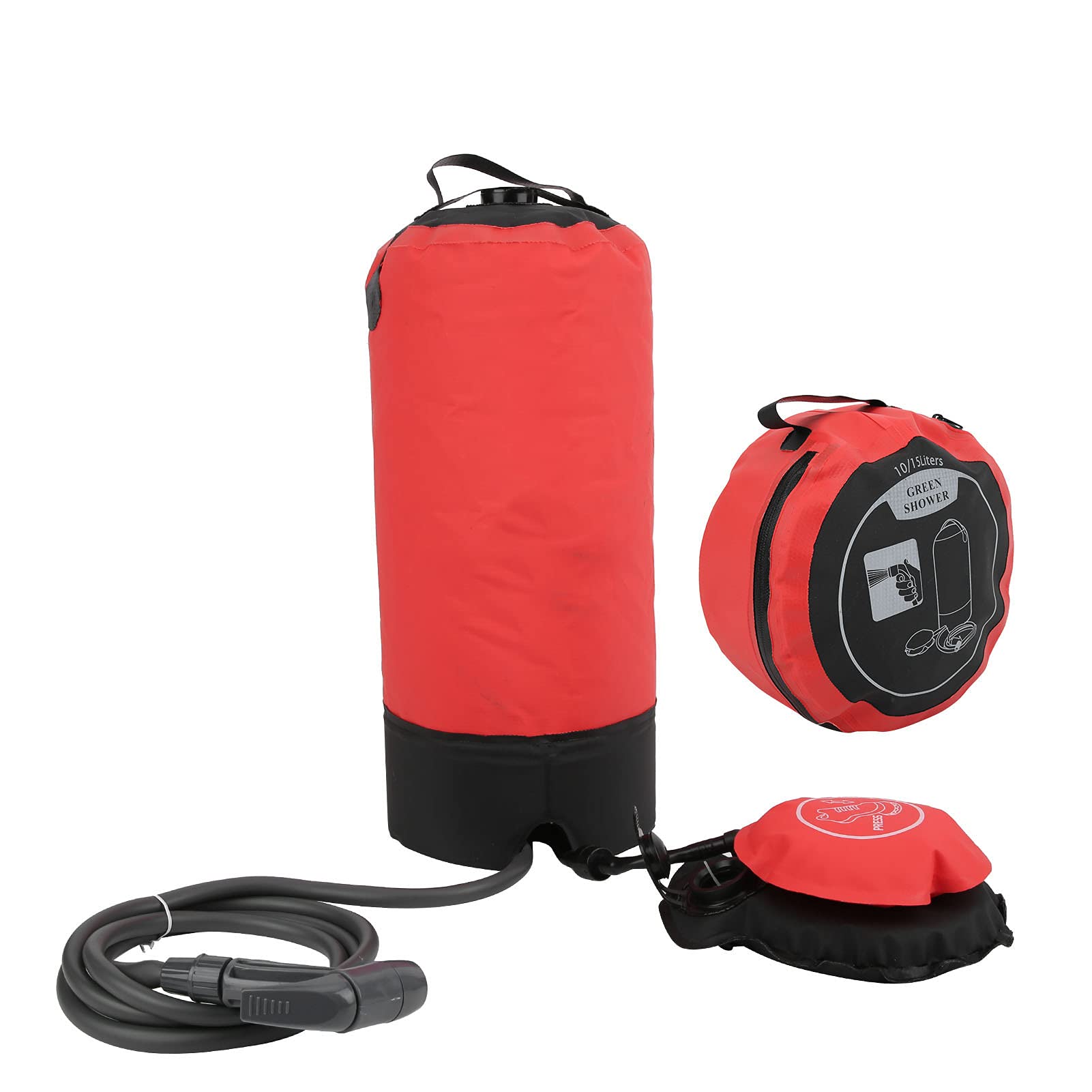 Portable Camp Shower Bag with Instant Heating - Outdoor Shower Tent for Camping, Hiking, Beach & RV Trips | Perfect for Backpacking, Travel & Emergency Use
