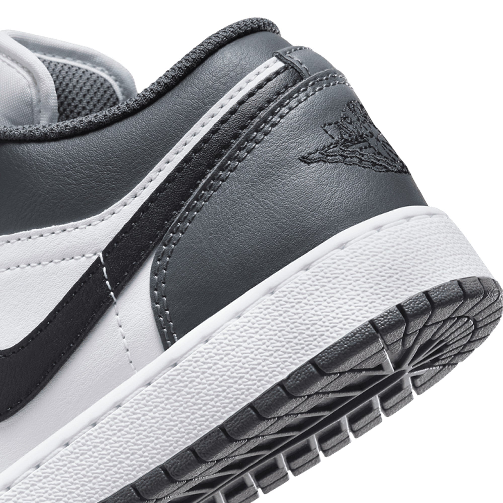 Air Jordan 1 Low 'Iron Grey' GS Sneakers for Girls (2024) - Casual Wear, School & Basketball Shoes for Teens