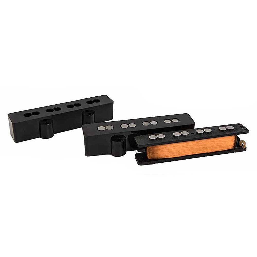 Aguilar 4-String Hot Jazz Bass Pickup Set for Electric Bass Guitar - Premium Replacement Pickups for Jazz, Blues & Rock Music Performance & Recording