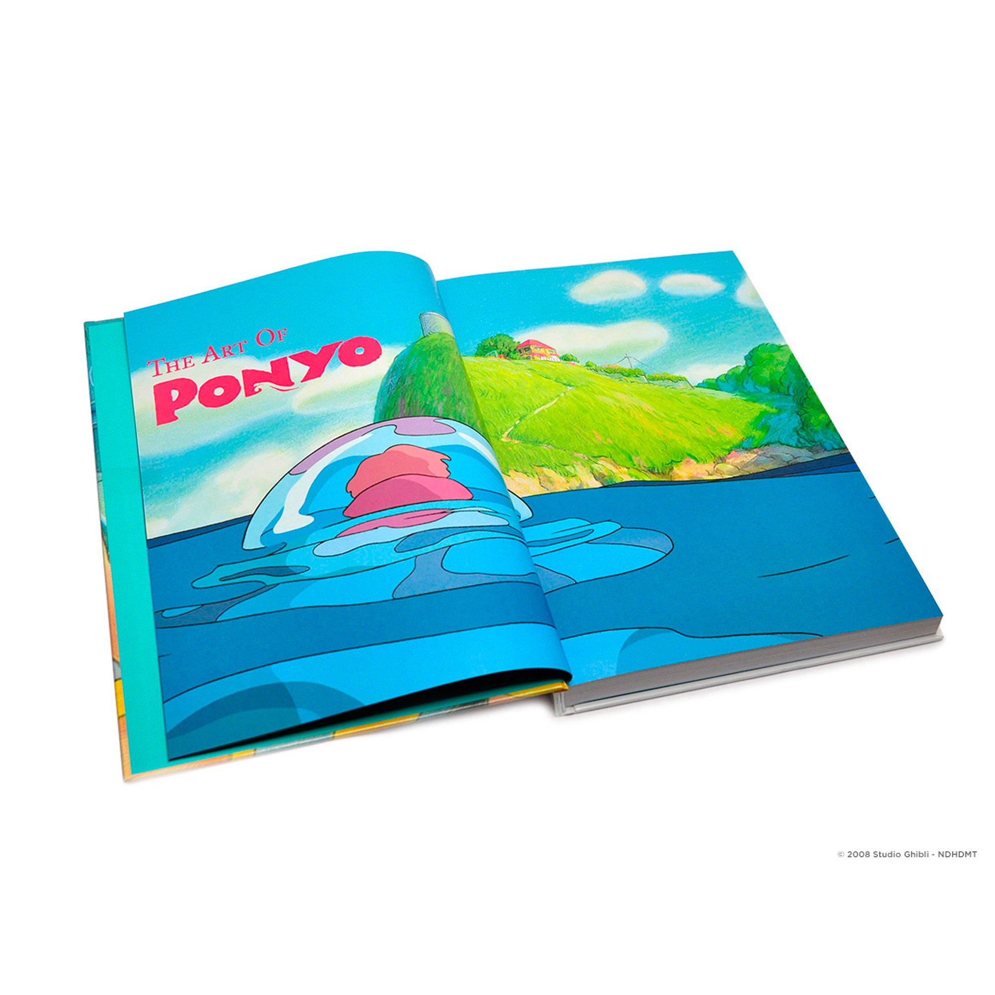 The Art of Ponyo Hardcover Book - Official Studio Ghibli Art Collection, Perfect for Anime Fans, Collectors & Home Decor