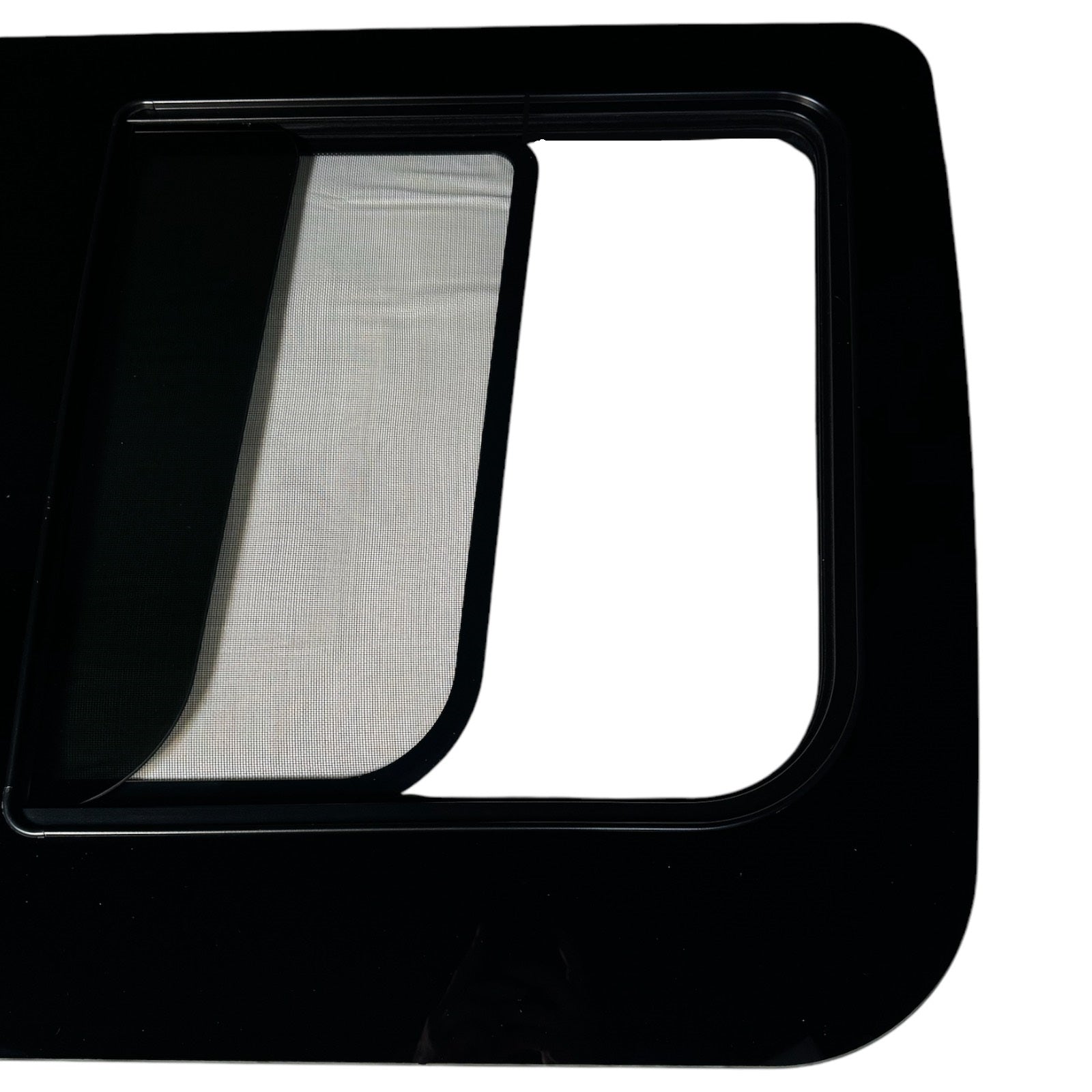 Mercedes Sprinter Driver Side Sliding Window with Fly Screen | Replacement Van Window | Bug Protection for Camping & Road Trips