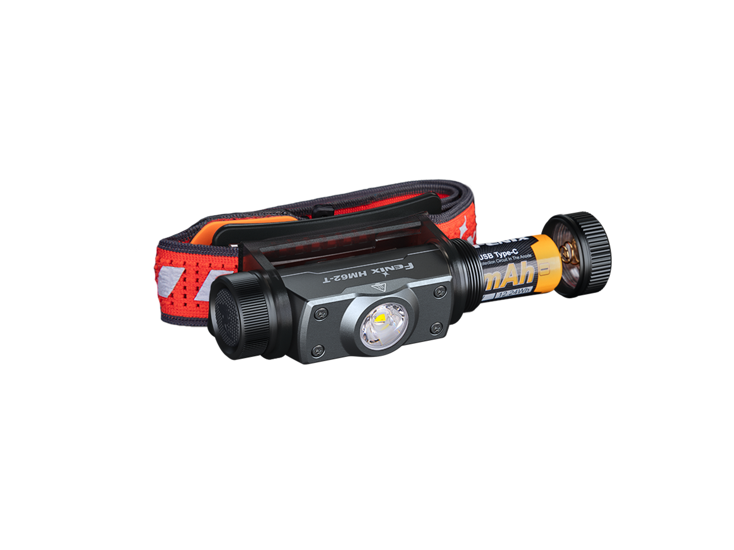 Fenix HM62 T Lightweight Rechargeable Headlamp for Trail Running, Hiking & Camping - 1000 Lumen LED Headlight with Red Light Mode for Night Adventures