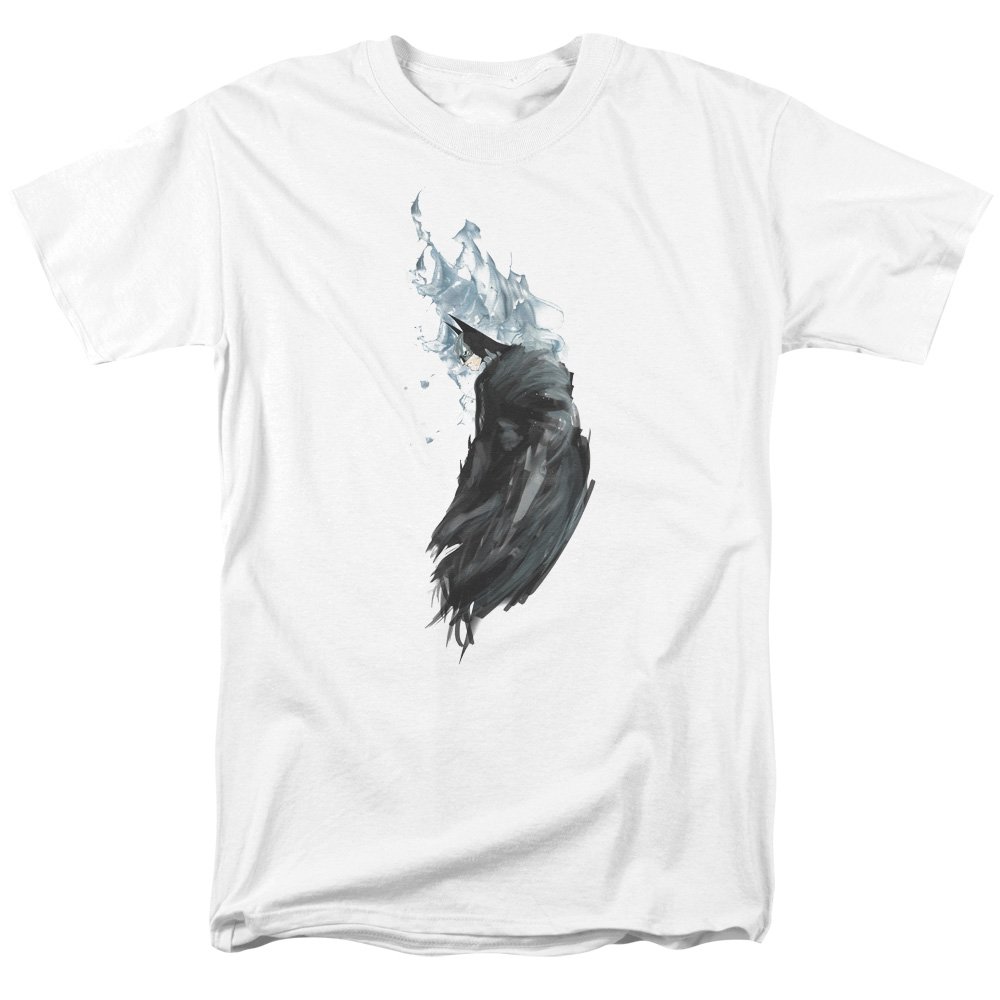 Batman Licensed Watercolor Art Graphic T-Shirt for Men & Women - Soft Cotton Tee for Casual Wear, Cosplay & Superhero Fans