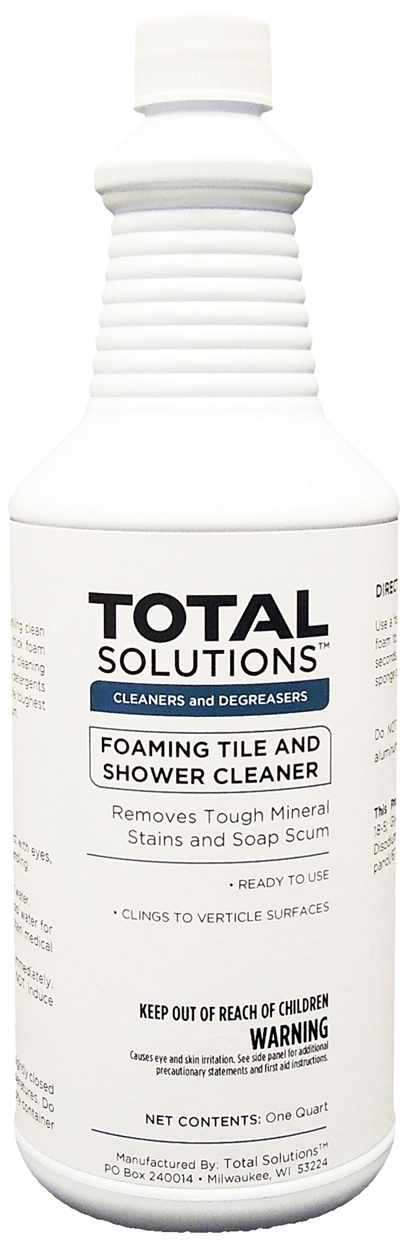 Foaming Tile & Shower Cleaner - Ready-to-Use Lime & Soap Scum Remover - 4 Gallon Heavy Duty Bathroom Cleaner - Perfect for Tiles, Grout, Glass Showers & Bathtubs