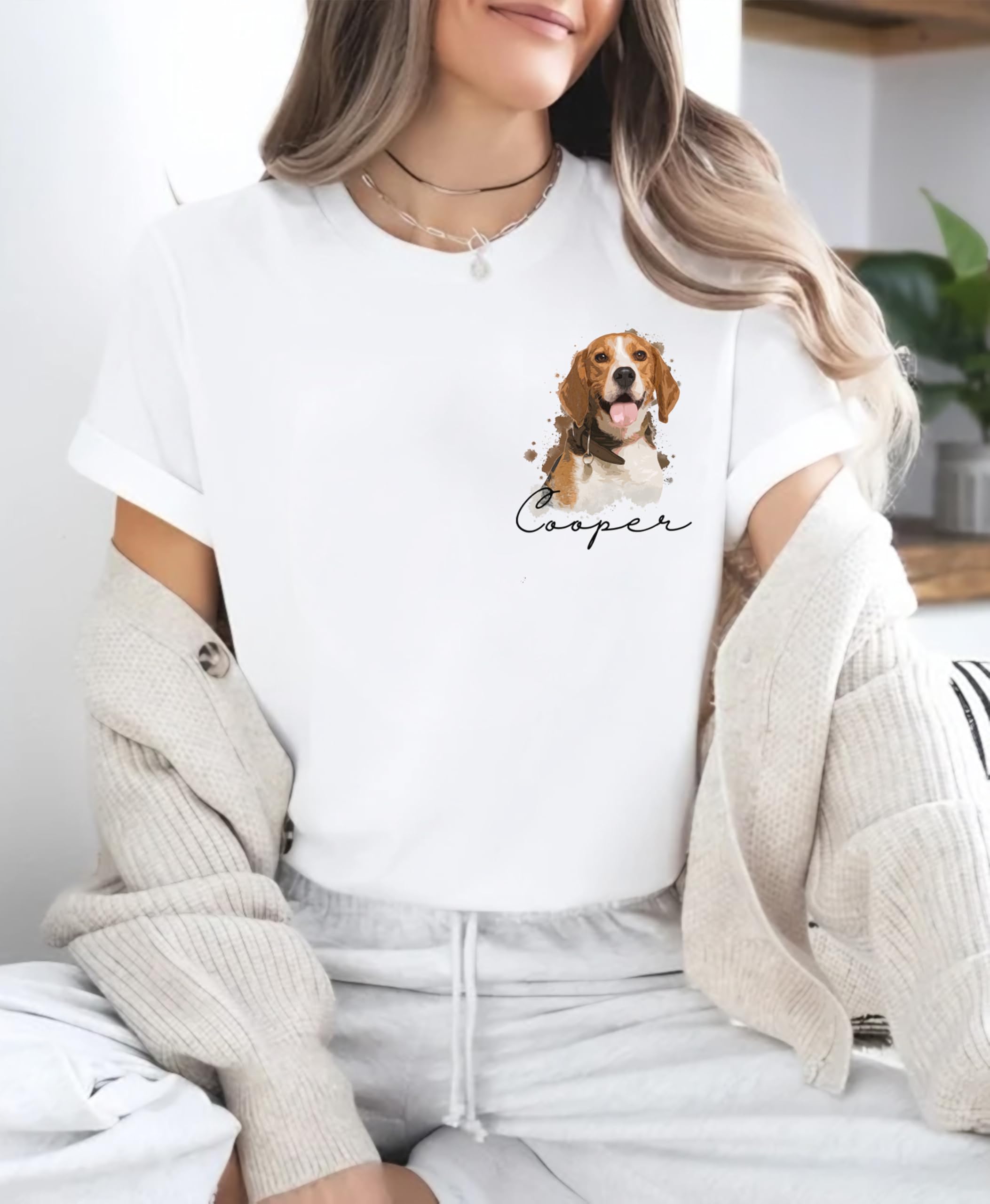Custom Photo T-Shirts for Men & Women - Personalized Shirts with Faces - Unique Gift for Boyfriend/Girlfriend - Perfect for Anniversaries, Birthdays & Couple Gifts