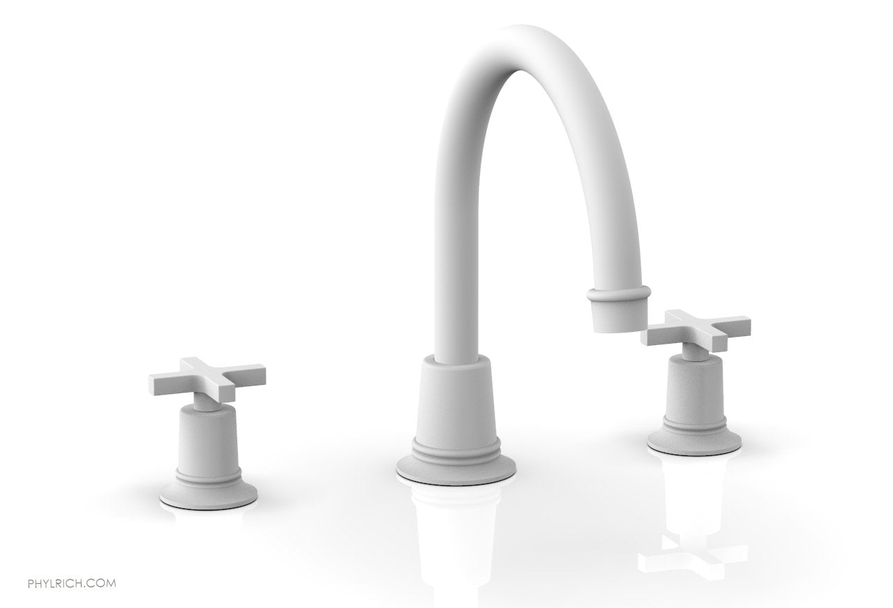 HEX MODERN Deck Tub Set with Cross Handles - 42