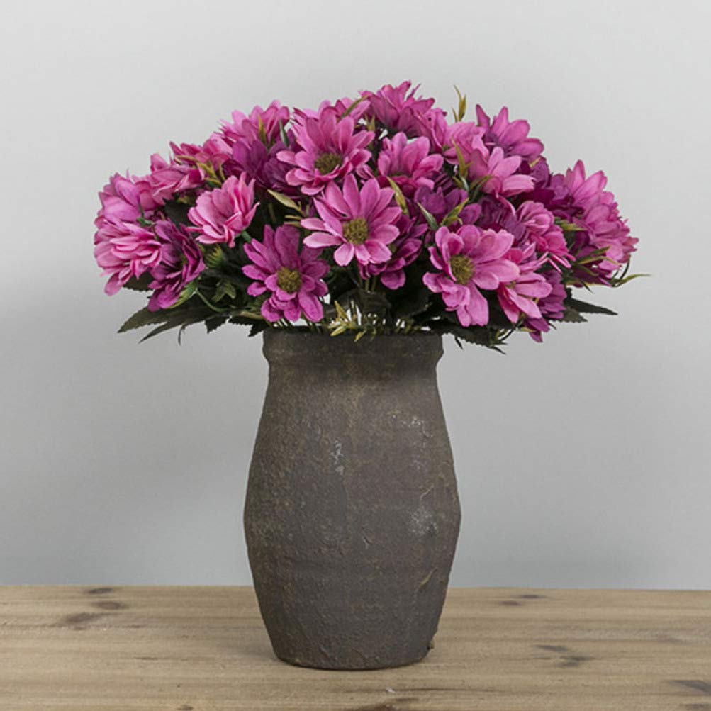 Artificial Daisy Flower Bouquet - Fake Daisy Flowers for Wedding, Bridal Party, Home Decor & Table Centerpiece | Perfect for Weddings, Parties, and Home Decoration