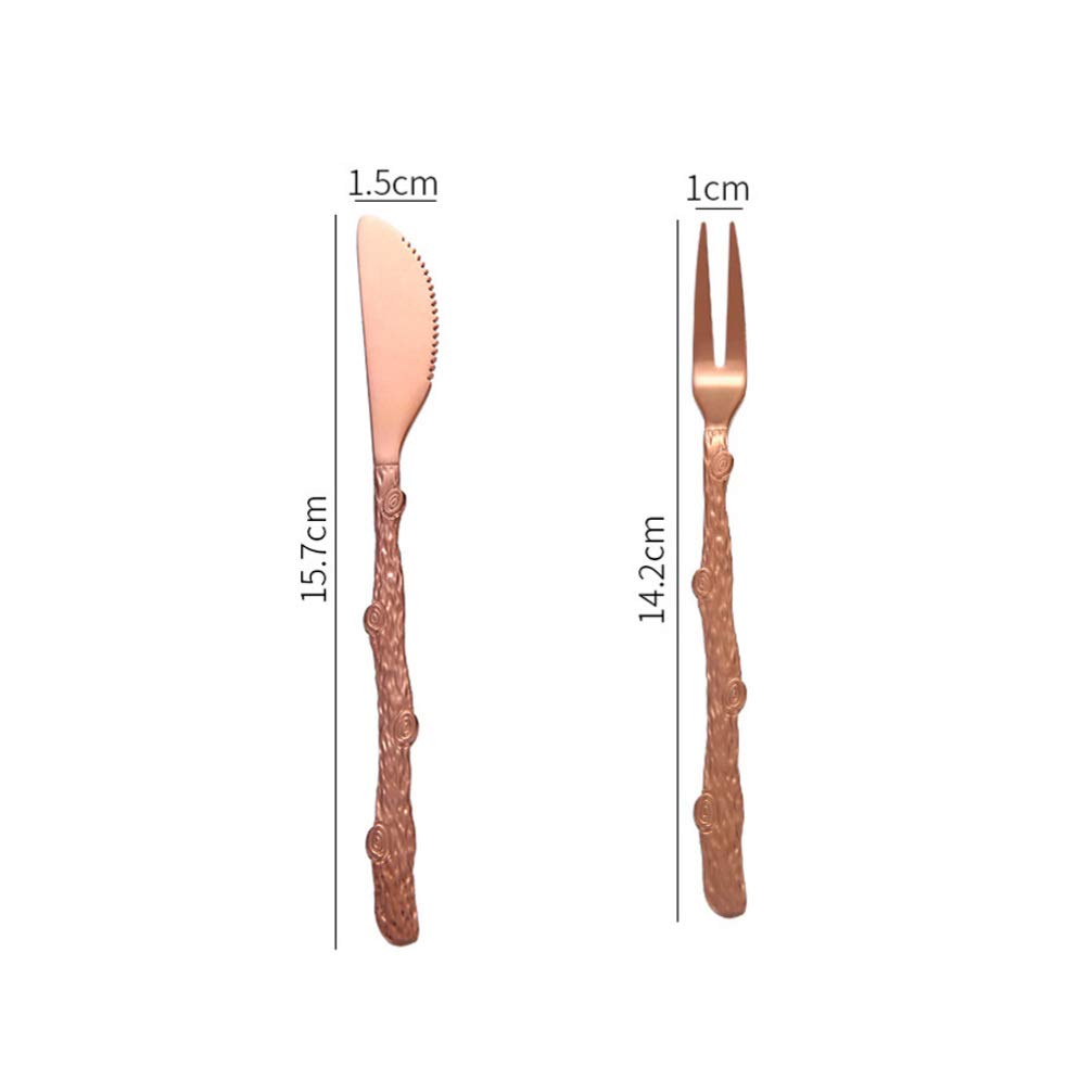Hemoton 6-Piece Stainless Steel Dessert Forks Set - Small Appetizer Forks, Cocktail Forks, Fruit Forks for Cake, Cheese, Tapas, Mooncake - Perfect for Parties, Weddings, Picnics & Fine Dining