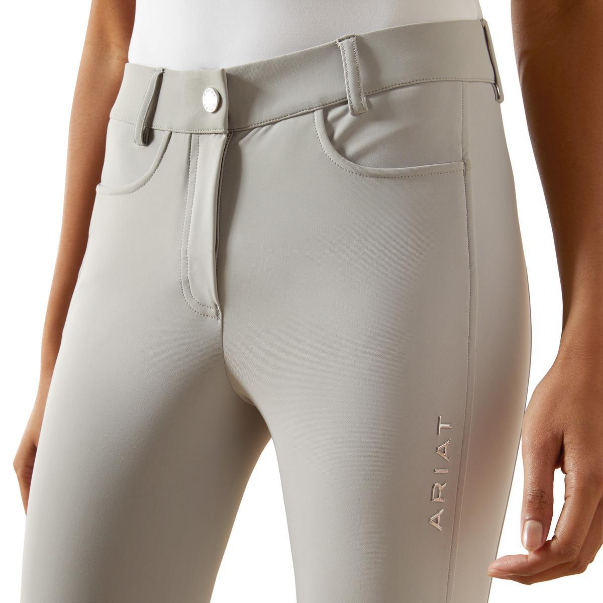 Ariat Women's Tri Factor NT Knee Patch Breech - Comfortable Equestrian Riding Pants for Horseback Riding & Training