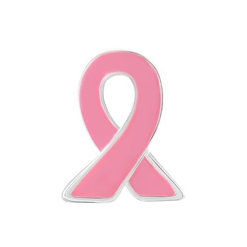 Small Pink Ribbon Lapel Pin