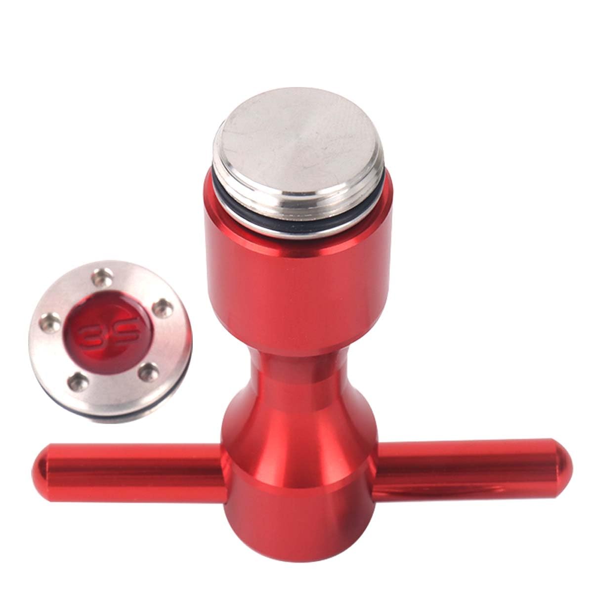 HISTAR 2-Piece Golf Club Weight Kit - Custom Red Weights & Red Wrench Tool for Titleist Scotty Cameron Putters | Perfect for Swing Balance Adjustment & Putter Customization | Golf Training & Professional Play Accessories