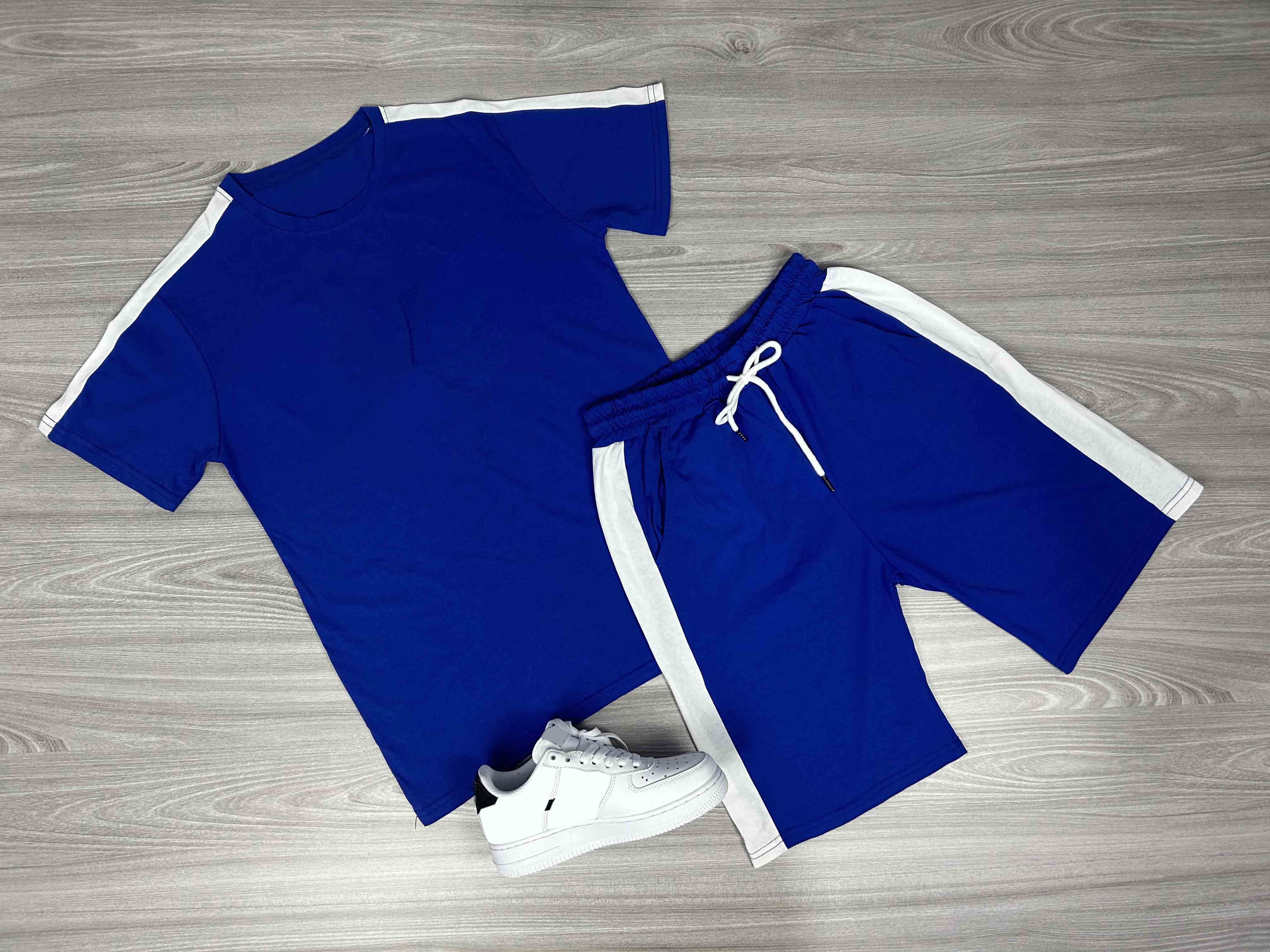 Men's Casual Short Sleeve T-Shirt & Athletic Shorts Set - Comfortable Summer Outfit for Gym, Running, Travel & Lounge Wear