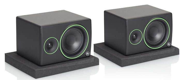 Gator Studio Monitor Isolation Pads (Pair) - Reduce Vibrations & Improve Sound Quality for Home & Professional Recording Studios
