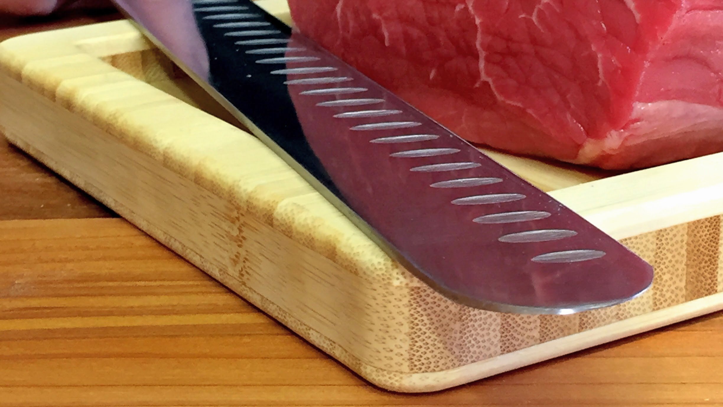 Professional 10-Inch Meat Cutting Knife - High Carbon Stainless Steel Chef's Slicing Knife for Perfect Cuts - Ideal for Butchers, Home Chefs & BBQ Enthusiasts