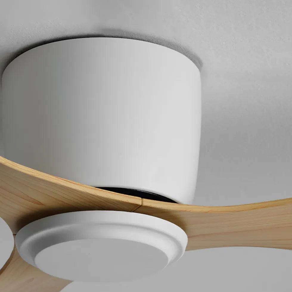 3-Blade Modern Ceiling Fan with LED Light - Perfect for Bedroom, Living Room & Office Cooling & Lighting