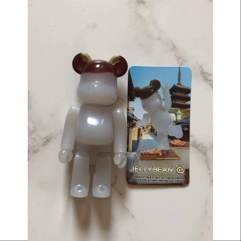 Bearbrick Series 35 JELLYBEAN 100% Collectible Vinyl Art Toy - Limited Edition Designer Figure for Display & Gifting - Perfect for Anime Fans, Home Decor, and Investment Collections