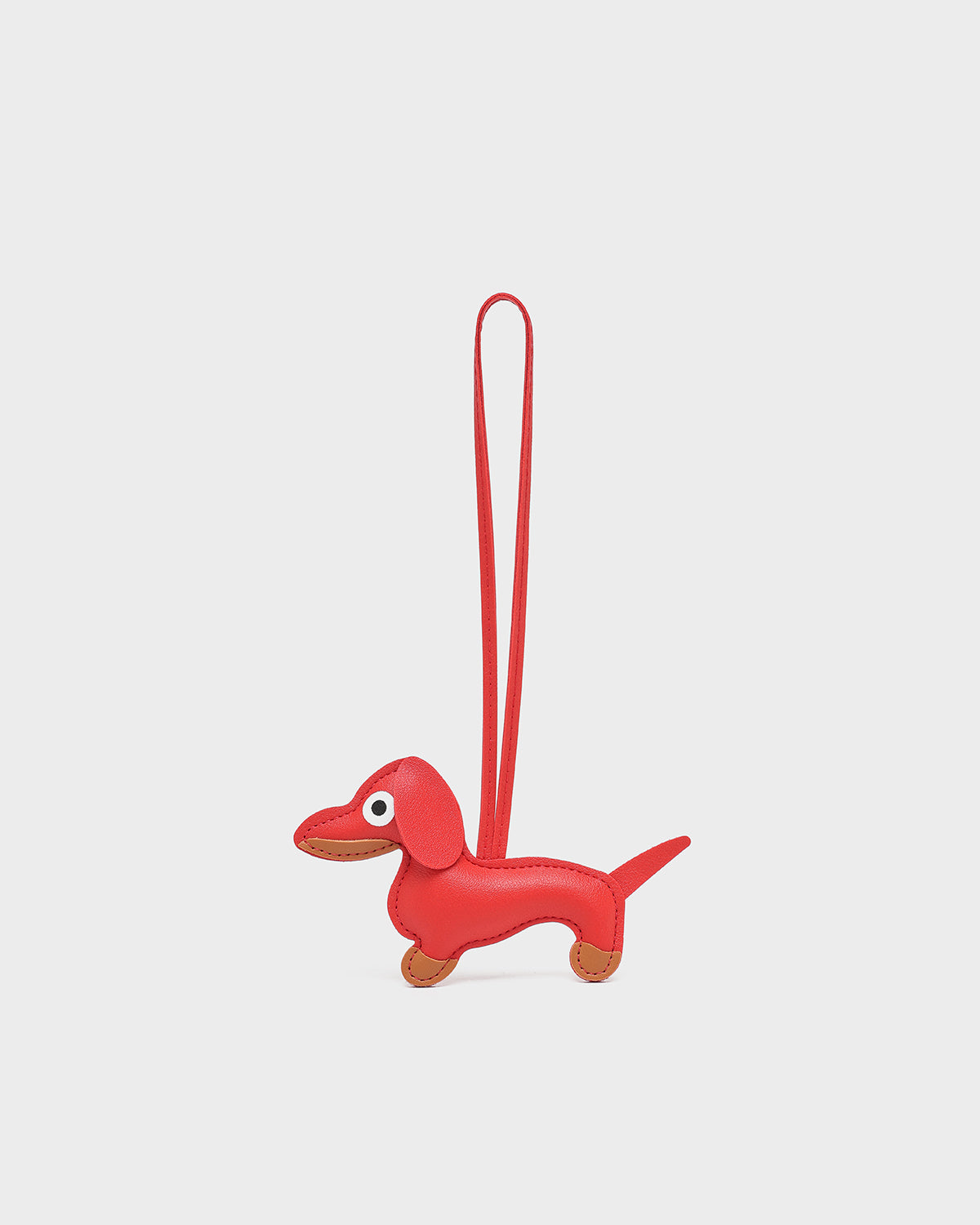 Red Dog Bag Charm - Cute Pet Accessory for Collars, Leashes & Backpacks | Perfect for Dog Lovers & Outdoor Adventures