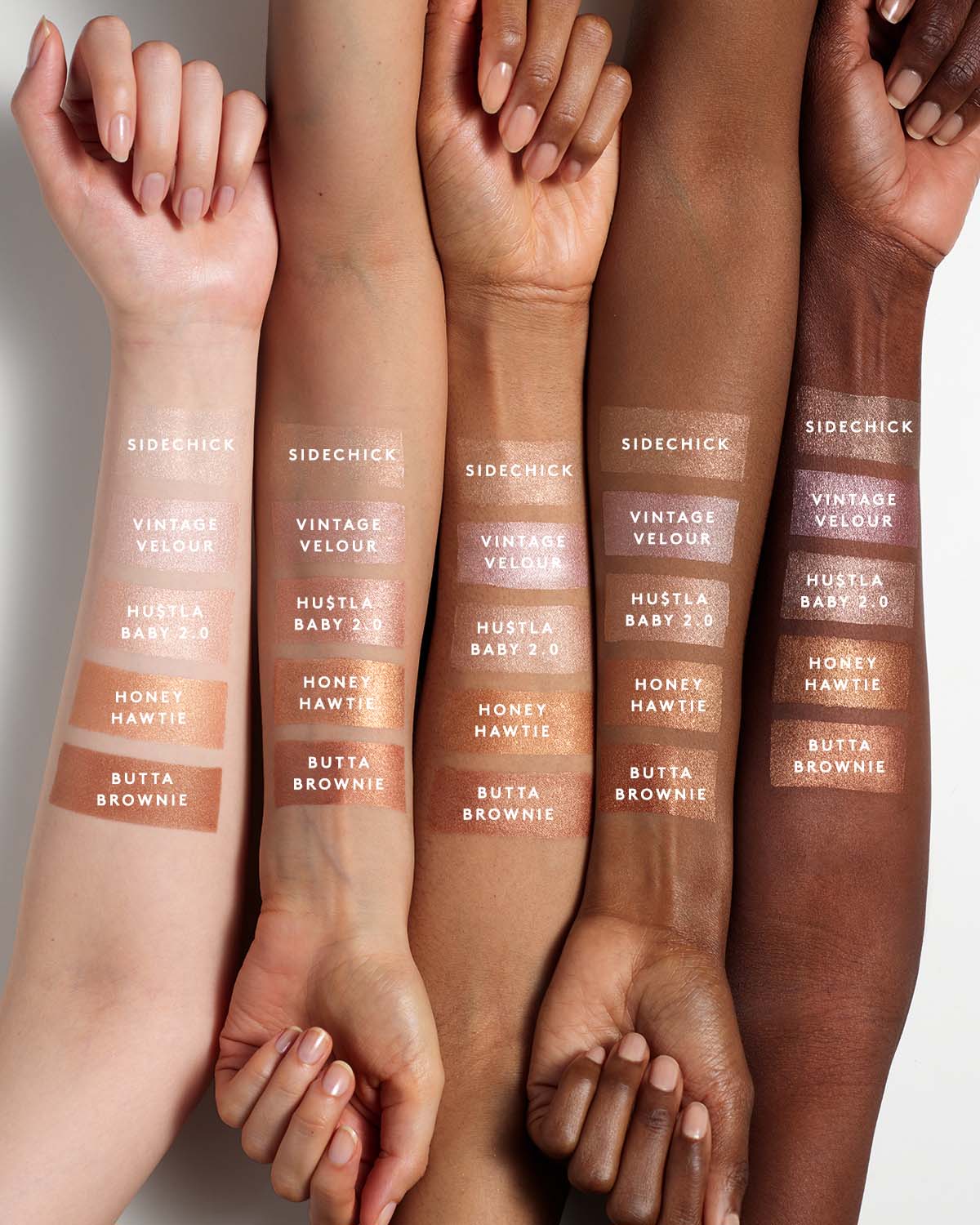 Liquid Killawatt Fluid Freestyle Highlighter - Butta Brownie | Buildable Liquid Highlighter for Face & Body | Perfect for Contouring, Glowing Makeup & Special Occasions