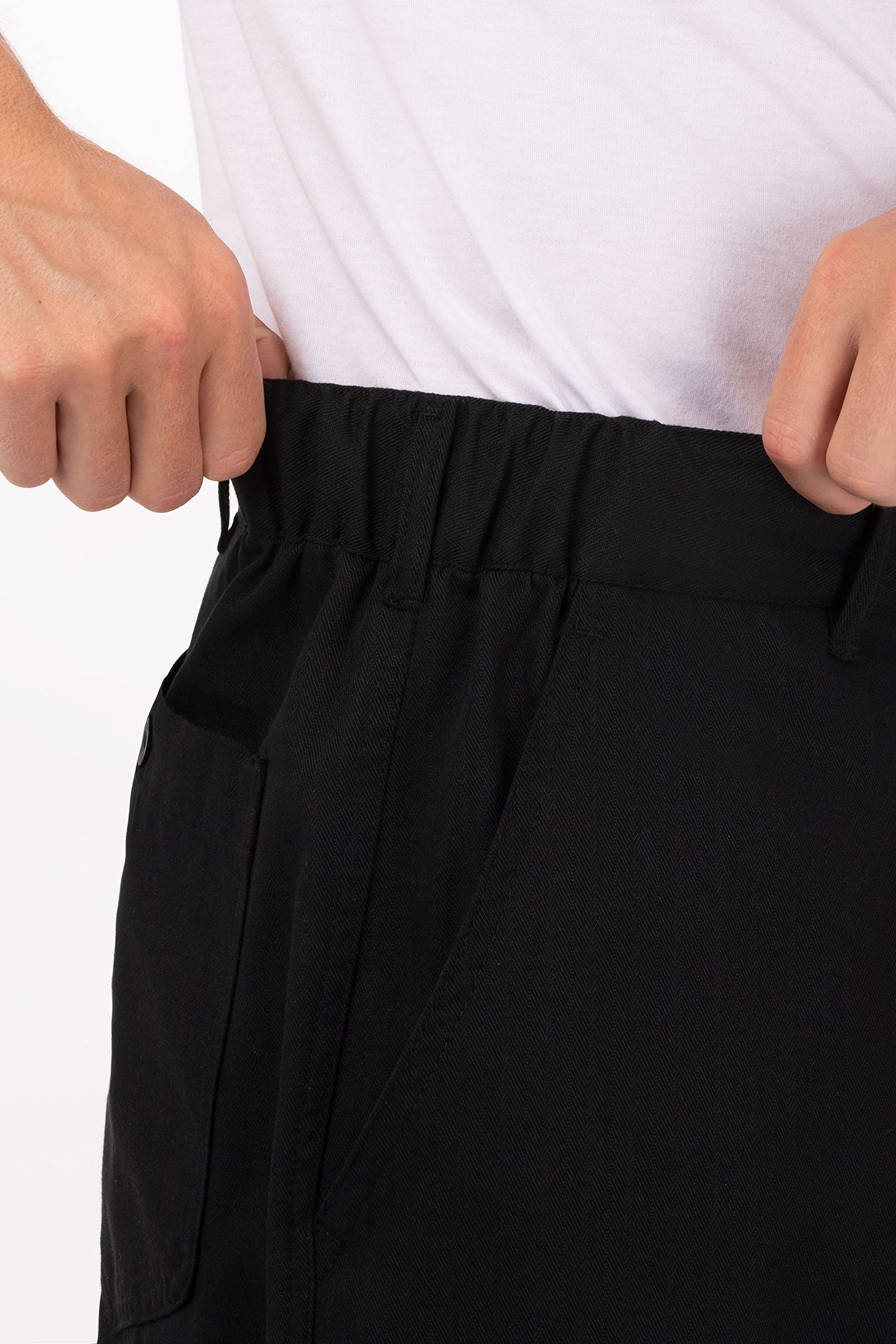 Chef Works Men's Professional Series Chef Pants - Durable & Comfortable Kitchen Work Pants for Cooking, Baking & Restaurant Staff