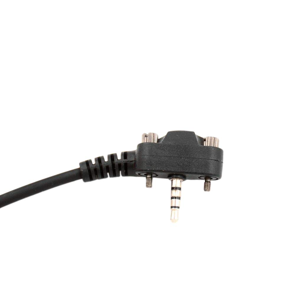 Pmandgk Shoulder Speaker Microphone Handheld Mic with PTT Button for Standard Portable Two-Way Radios - Compatible with VX-231, EVX-531, VX-160, VX-168, VX-180 - Ideal for Construction, Security, and Outdoor Communication
