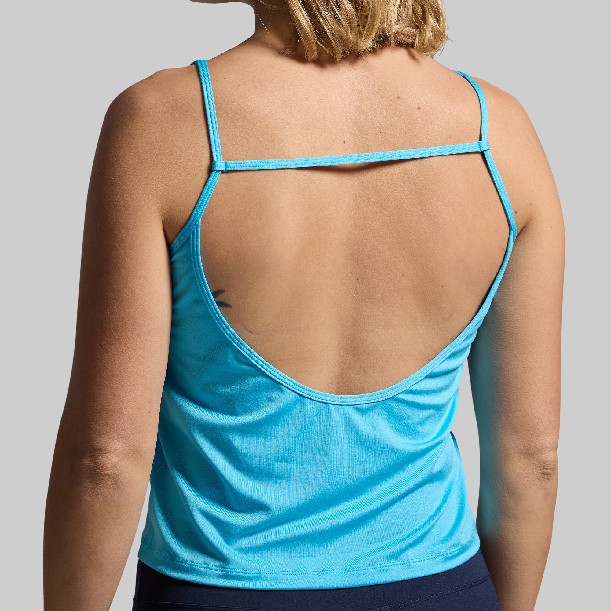 Half Moon Tank 2.0 (Aquarius) - Women's Yoga Activewear Top for Gym, Running & Workouts | Breathable & Comfortable Fitness Apparel