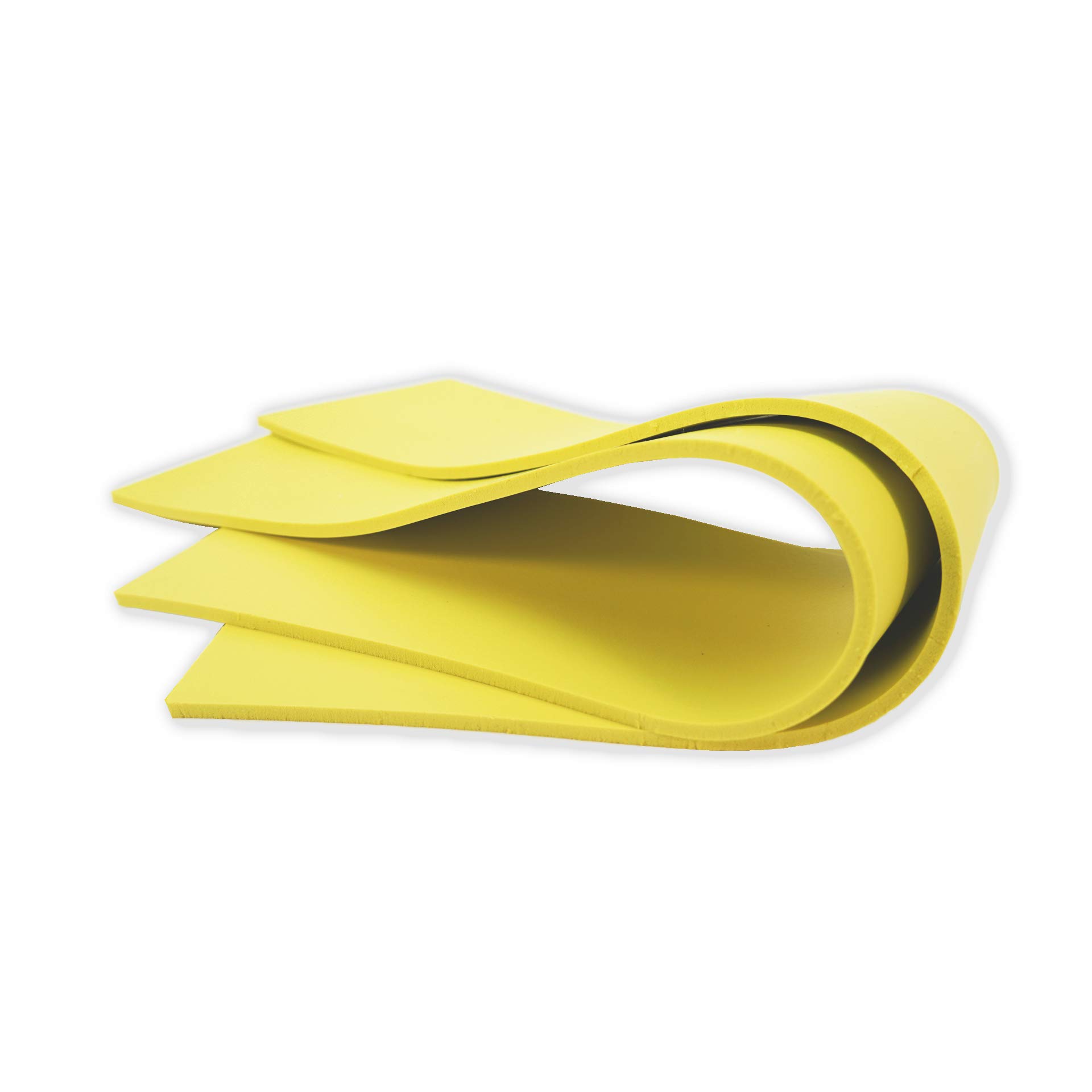 Mustang Poron XRD Shim Yellow - High-Performance Motorcycle Shock Absorber for Off-Road & Adventure Riding | Dirt Bike, ATV & MX Racing Accessories