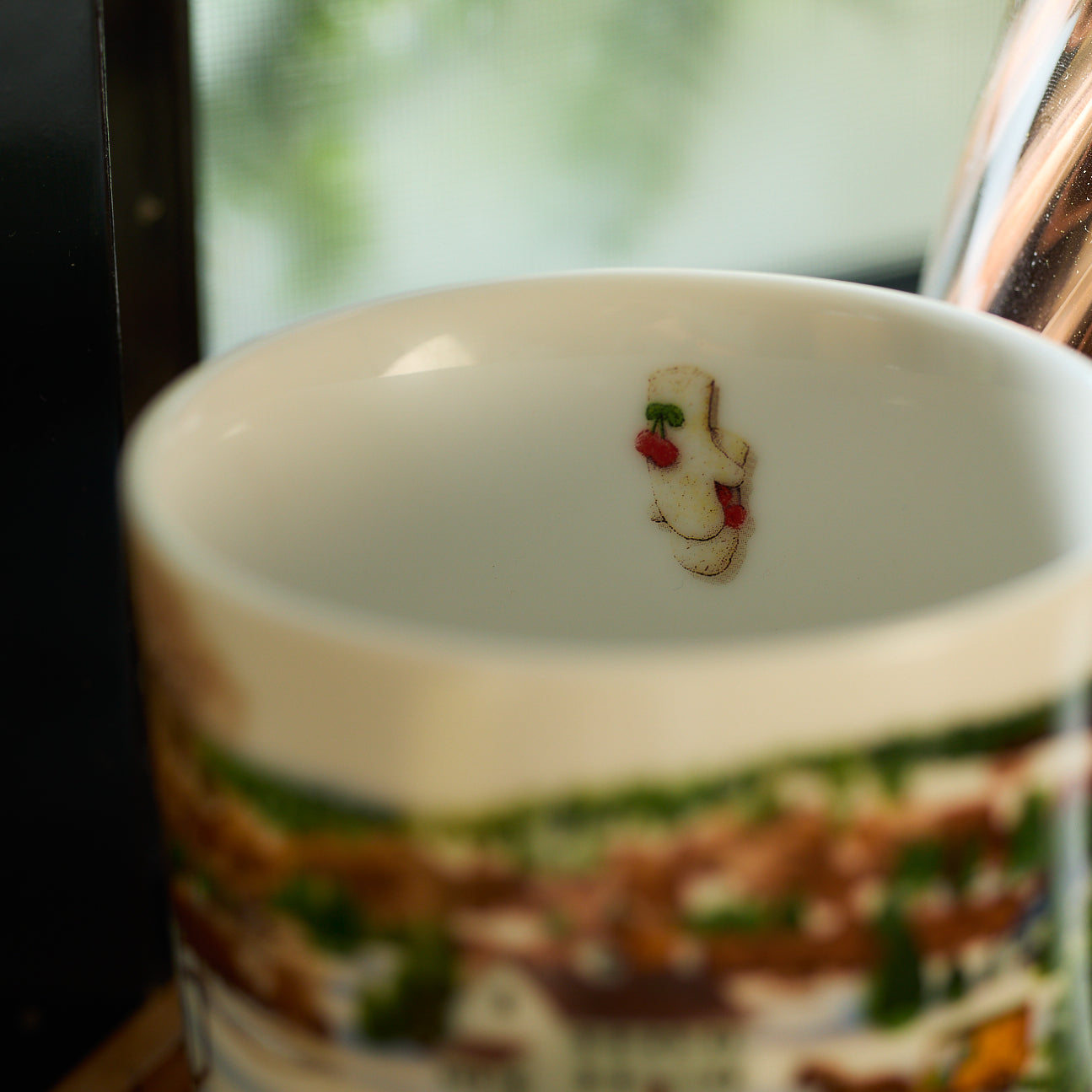 Caskata X Felix Doolittle Winter Wonderland Coffee Mugs Set of 4 - Ceramic Tea Cups for Hot Cocoa, Holiday Gift & Cozy Home Decor - Perfect for Christmas Morning, Winter Gatherings & Office Use