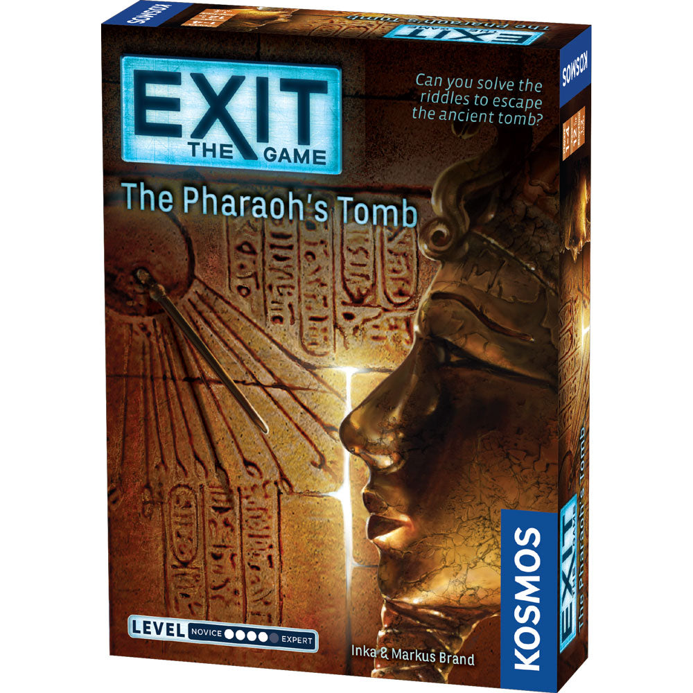 EXIT: The Pharaoh's Tomb - Escape Room Board Game | Family Strategy Puzzle Adventure | Perfect for Game Nights & Team Building Activities